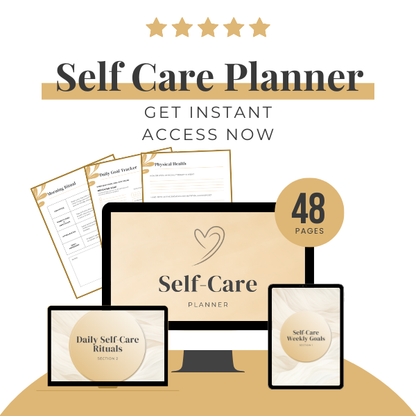 Self Care Planner - Digital Download