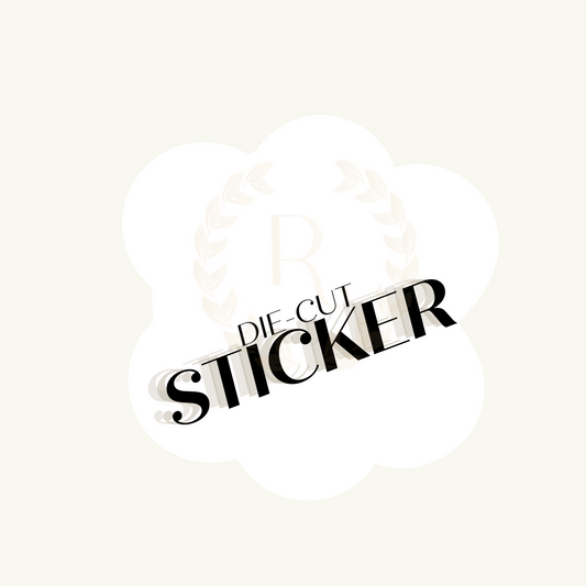 Custom die cut stickers