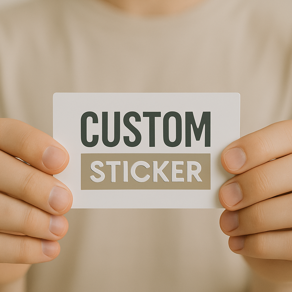 Custom Rectangle Labels and Stickers - Vinyl Sheets for Business and Personal Use