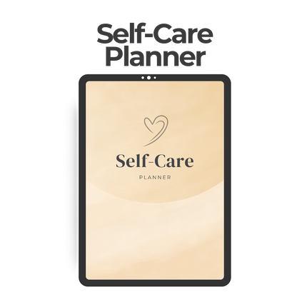 Self Care Planner - Digital Download