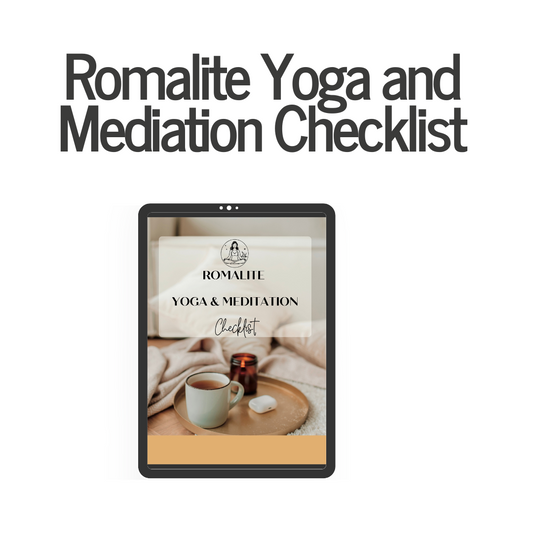 Romalite Yoga and Mediation Digital Download Checklist